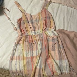 Multi colored romper